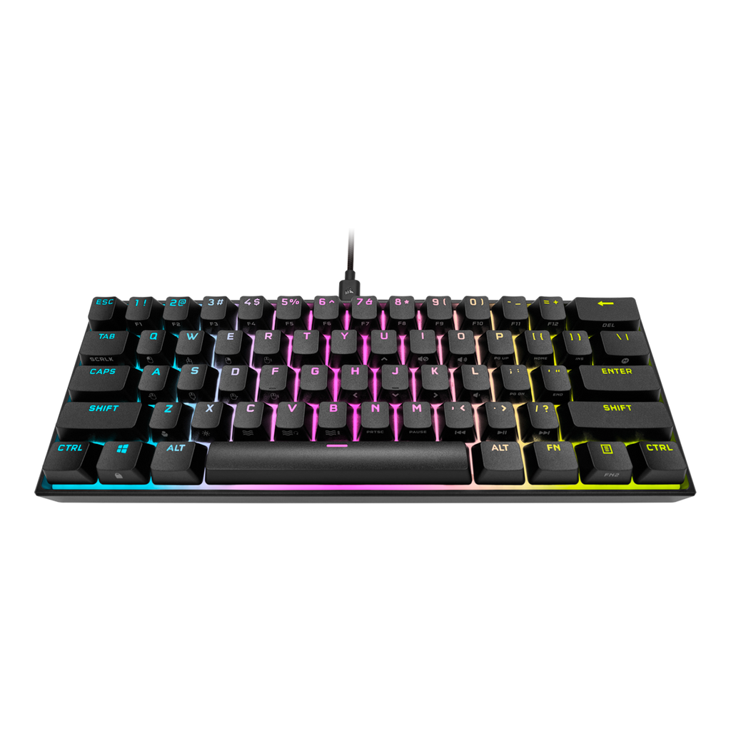 Teclado Corsair  K65 Rgb Mini Mecánico Switch Cherry Mx Rojo
