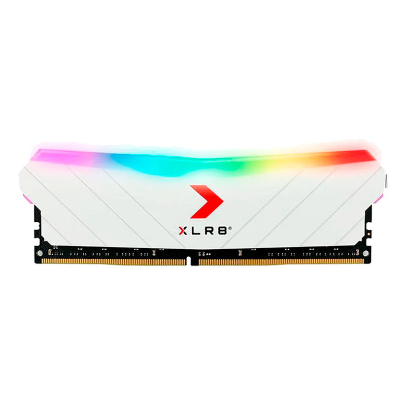 Memoria Ram Pny  Rgb Blanco 8Gb Ddr4 3600 Hz