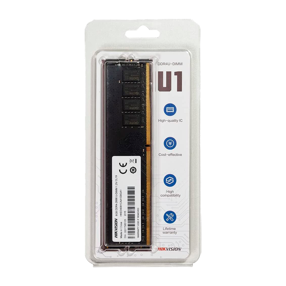 Memoria Ram Hikvision Ddr3  8Gb 1600 Mhz S/Disc
