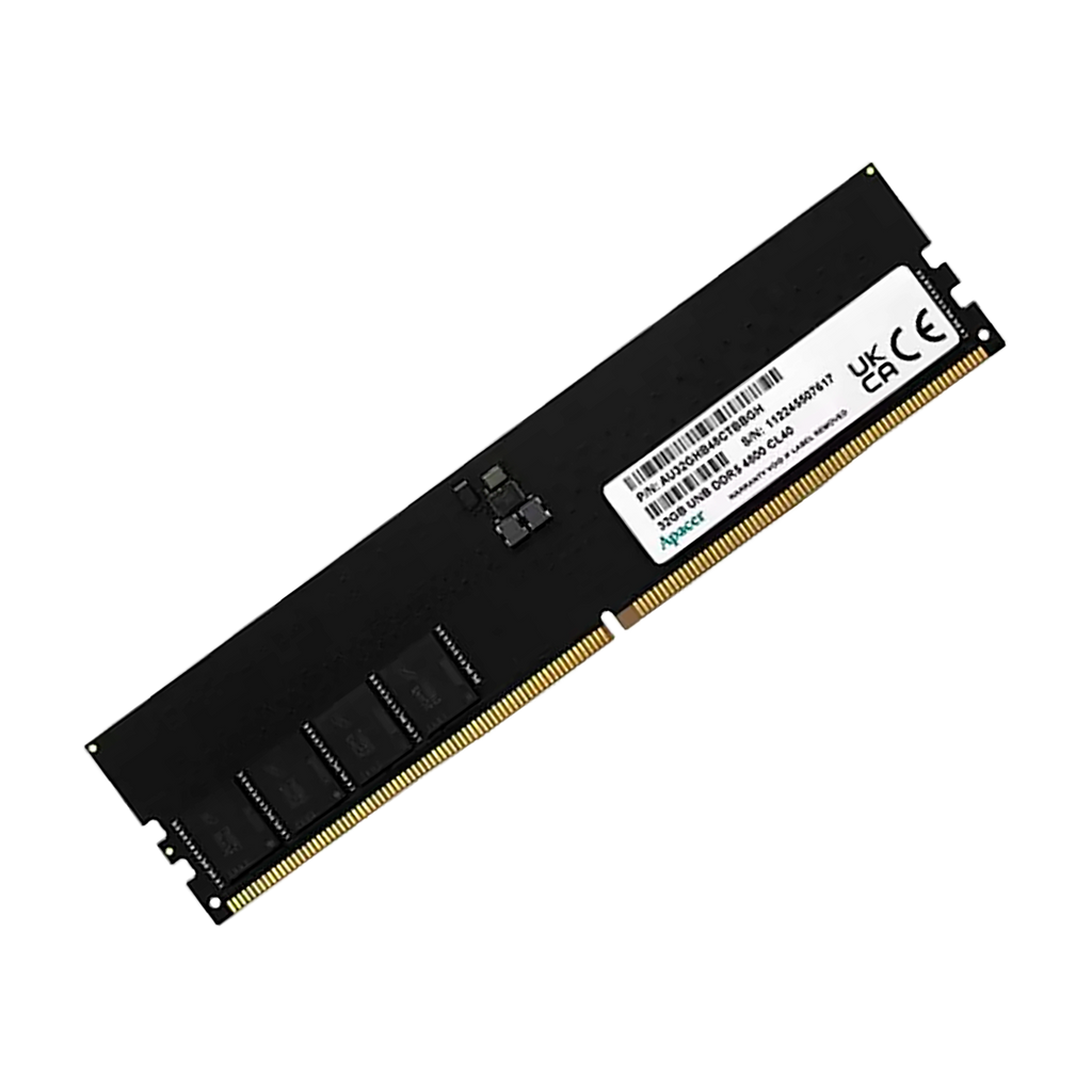 Memoria Ram Apacer Ddr5 32Gb 4800 Mhz  S/Disc. Soporta Amd