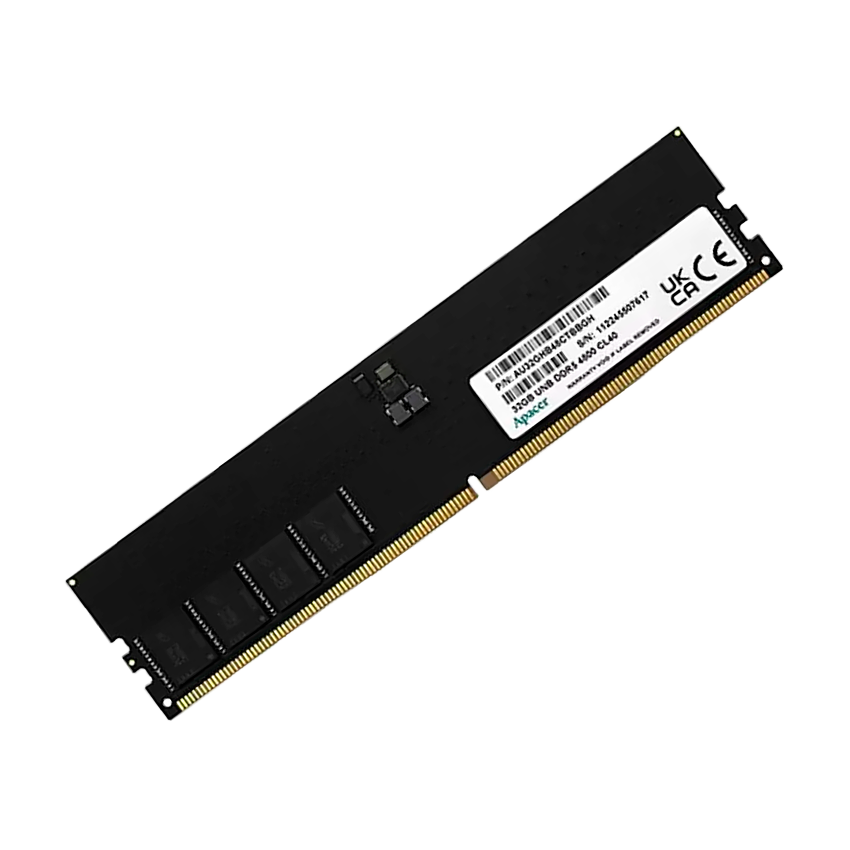 Memoria Ram Apacer Ddr5 32Gb 4800 Mhz  S/Disc. Soporta Amd