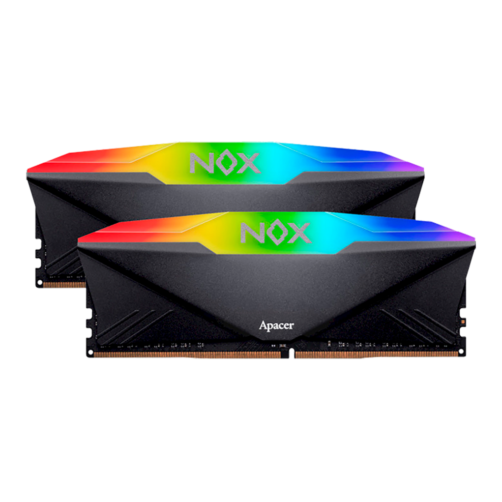 Memoria Ram Apacer Gaming Nox Rgb Ddr4 16Gb (8GBX2) 3600 Mhz