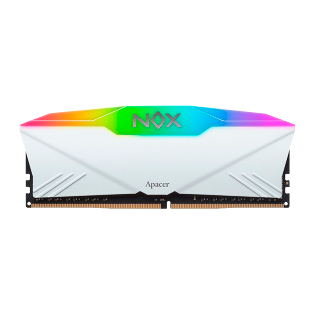 Memoria Ram Apacer Gaming Nox Blanco Rgb Ddr4 8Gb 3200 Mhz