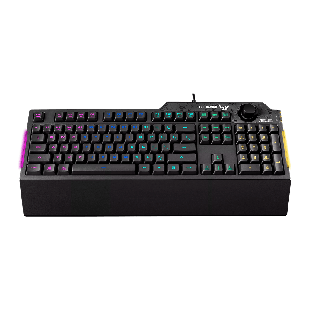 Teclado Asus  Tuf Gaming K1 Rgb Membrana Cableado Usb