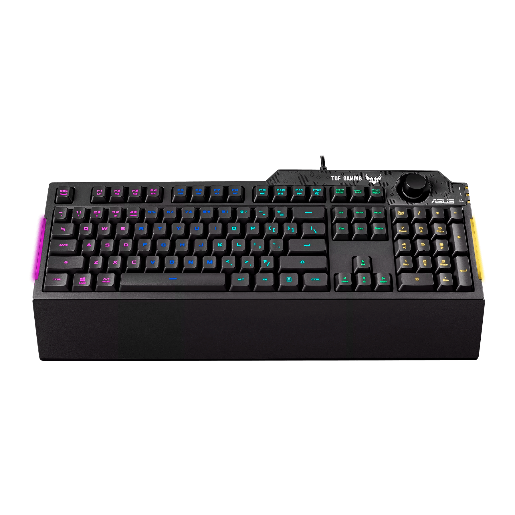 Teclado Asus  Tuf Gaming K1 Rgb Membrana Cableado Usb