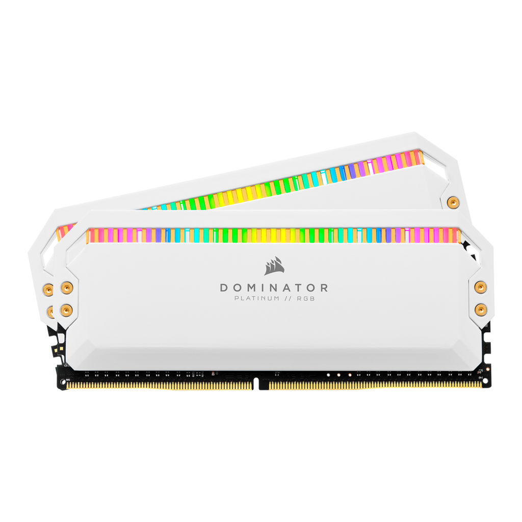 Memoria Ram Corsair Dominator Platinum Rgb Blanco Ddr4 16Gb (2X8Gb) 3600Mhz