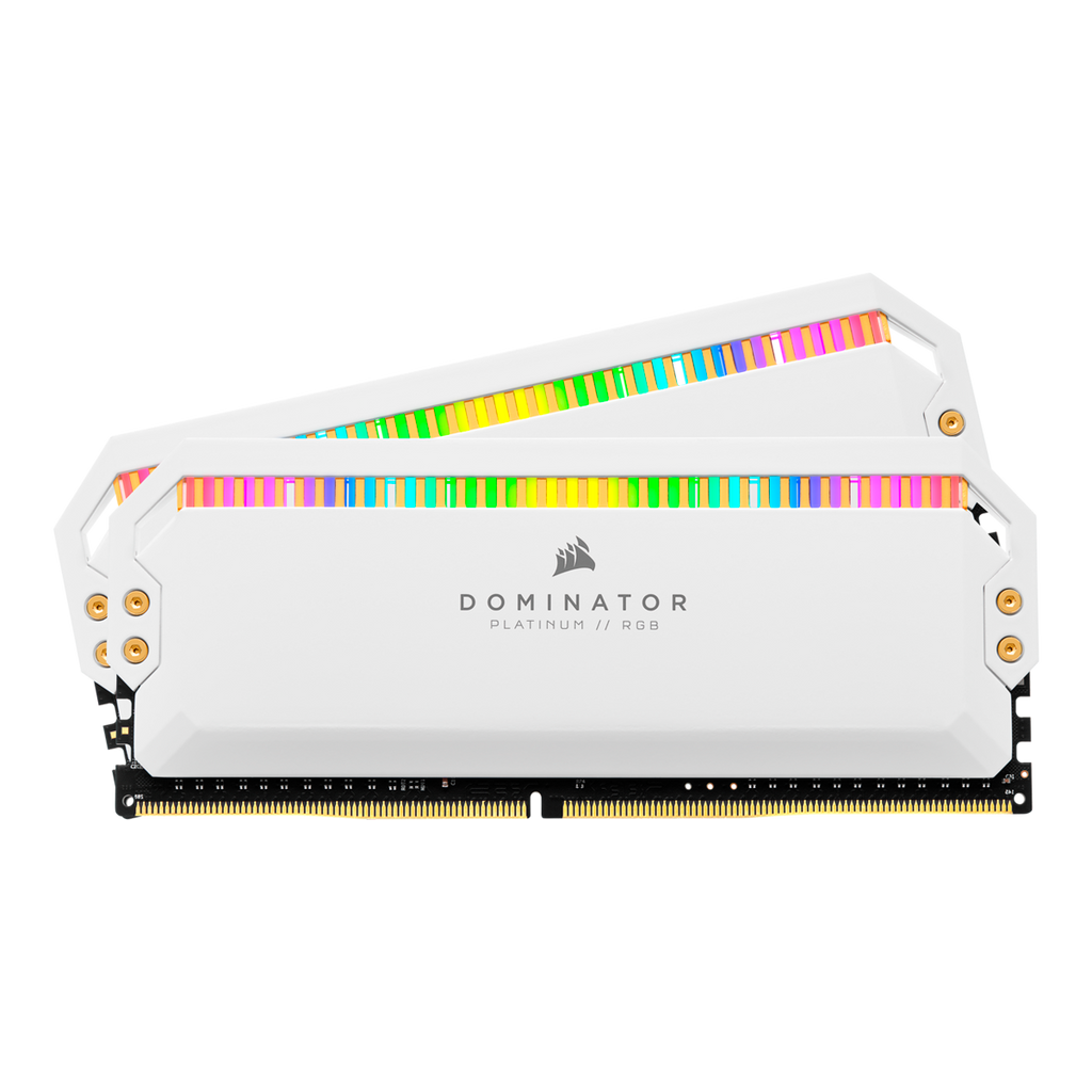 Memoria Ram Corsair Dominator Platinum Rgb Blanco Ddr4 16Gb (2X8Gb)  4000 Mhz