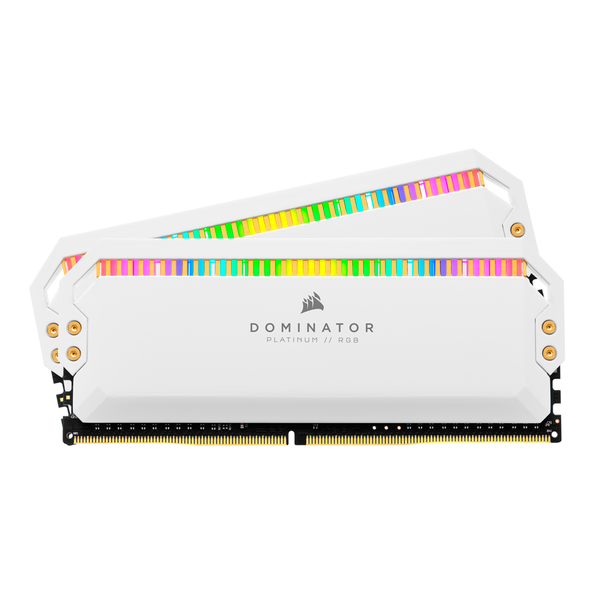 Memoria Ram Corsair Dominator Platinum Rgb Blanco Ddr4 16Gb (2X8Gb)  4000 Mhz