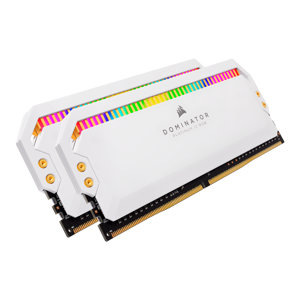 Memoria Ram Corsair Dominator Platinum Rgb Blanco Ddr4 16Gb (2X8Gb)  4000 Mhz