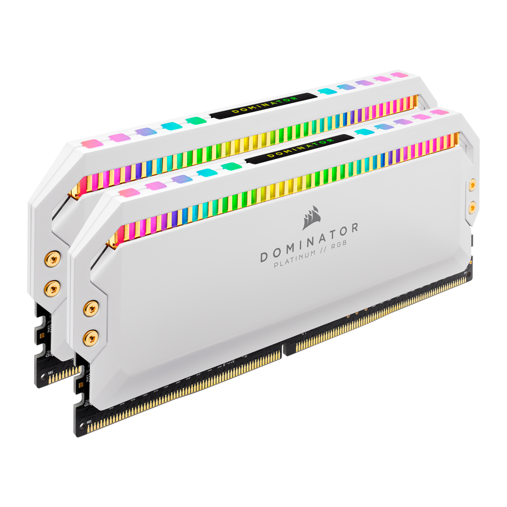 Memoria Ram Corsair Dominator Platinum Rgb Blanco Ddr4 16Gb (2X8Gb)  4000 Mhz