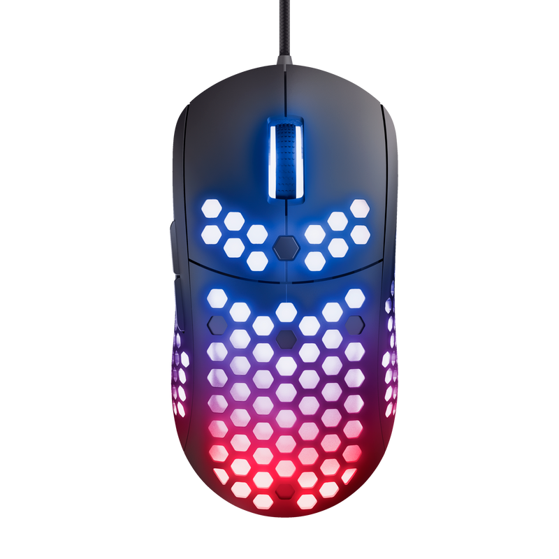 Mouse Trust Gxt960 Graphin Rgb, Cableado Usb 10.000 Dpi