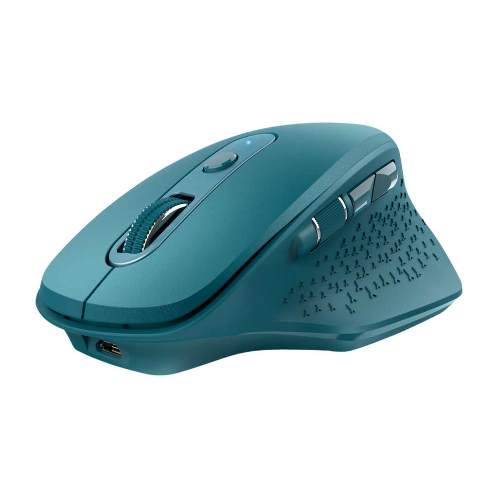 Mouse Trust  Ozza Inalámbrico  Azul 2.400 Dpi
