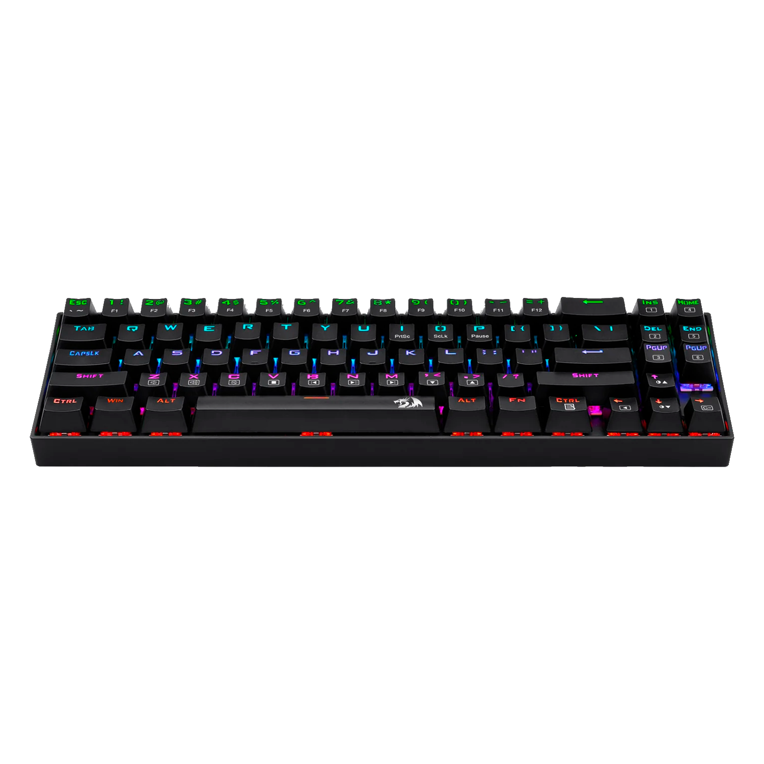 Teclado Redragon K599-Krs Deimos Rgb Mecánico  Inalámbrico Ingles Switch Rojo