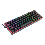 Teclado Redragon K616 Fizz Pro RGB Wireless Black Red Switch English USB-C Bluetooth