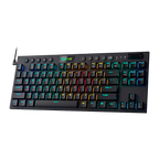 Teclado Redragon  Horus K622 Tkl Rgb Mecánico Usb Español Switch Rojo