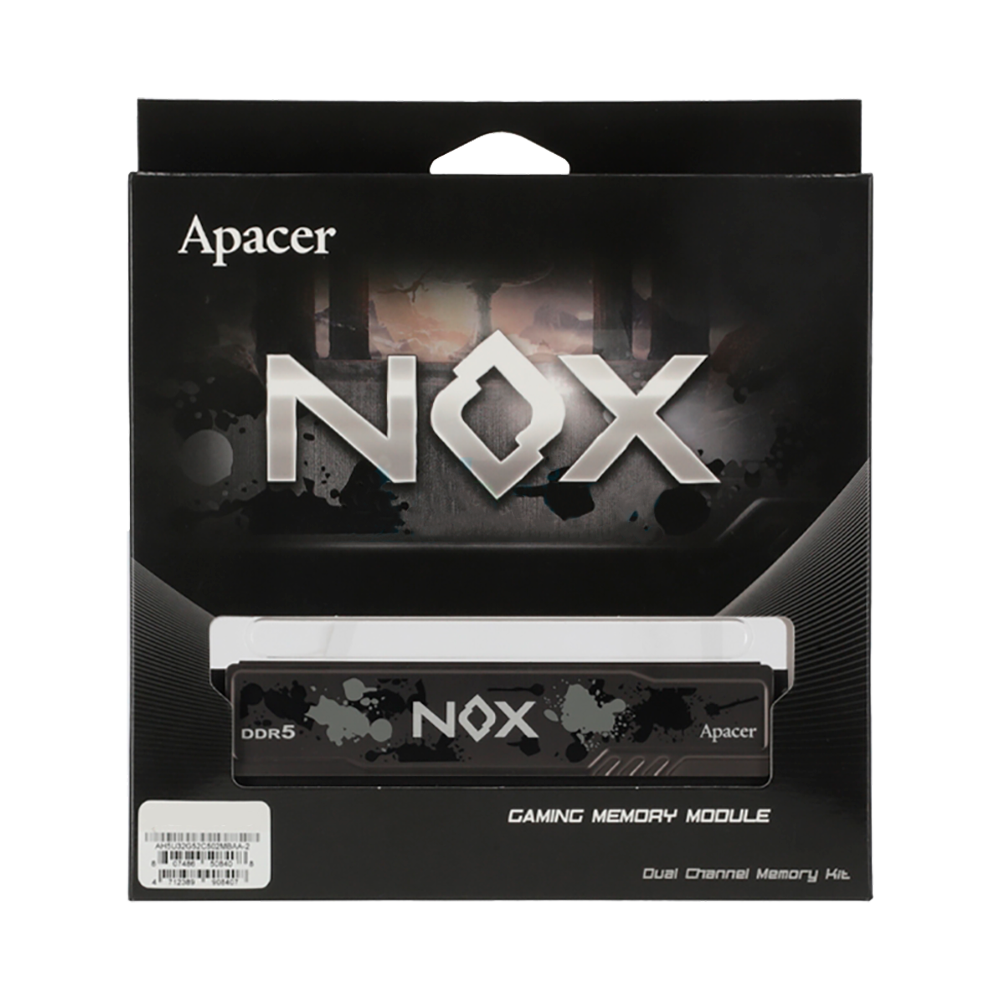Memoria Ram Apacer Gaming Nox Ddr5 16Gb 5600 Mhz