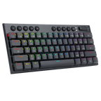 Teclado Redragon Horus Mini K632 Mecánico Inalámbrico Ingles Switch Rojo