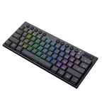 Teclado Redragon Horus Mini K632 Mecánico Inalámbrico Ingles Switch Rojo