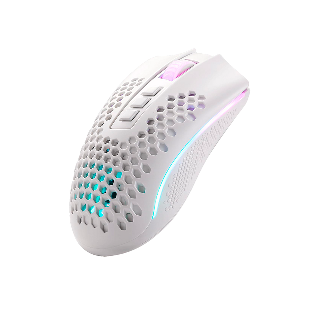 Mouse Redragon M808W-Ks Storm Pro Inalámbrico Blanco 16.000 Dpi