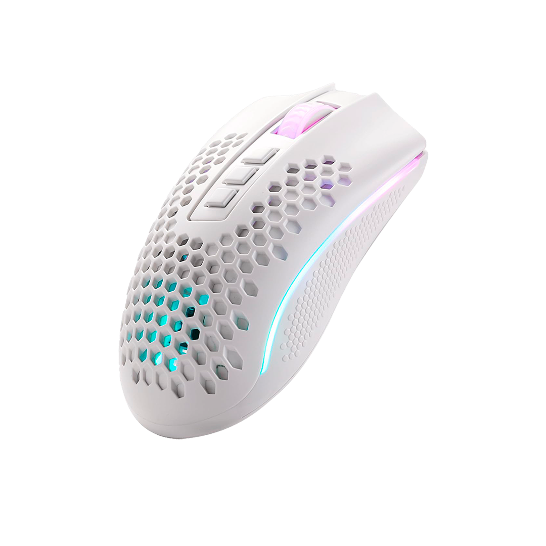 Mouse Redragon M808W-Ks Storm Pro Inalámbrico Blanco 16.000 Dpi