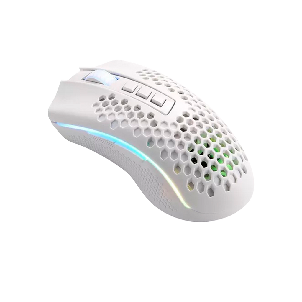 Mouse Redragon M808W-Ks Storm Pro Inalámbrico Blanco 16.000 Dpi