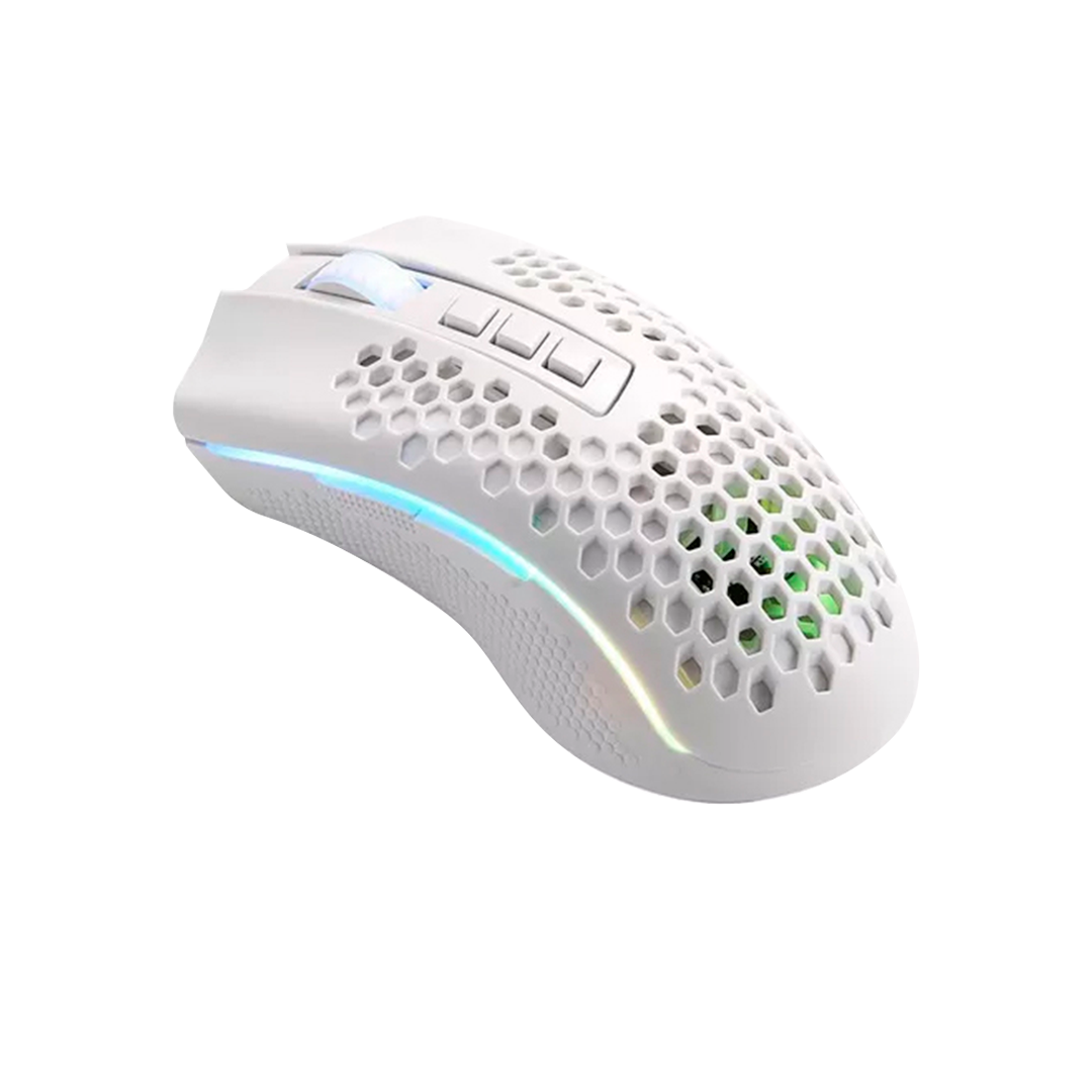 Mouse Redragon M808W-Ks Storm Pro Inalámbrico Blanco 16.000 Dpi