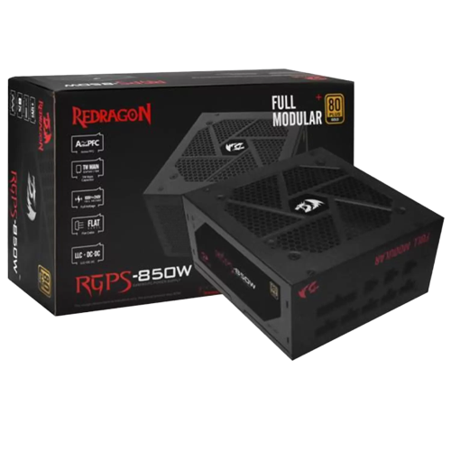 Fuente De Poder Redragon Gc-Ps010 850W 80 Plus Gold