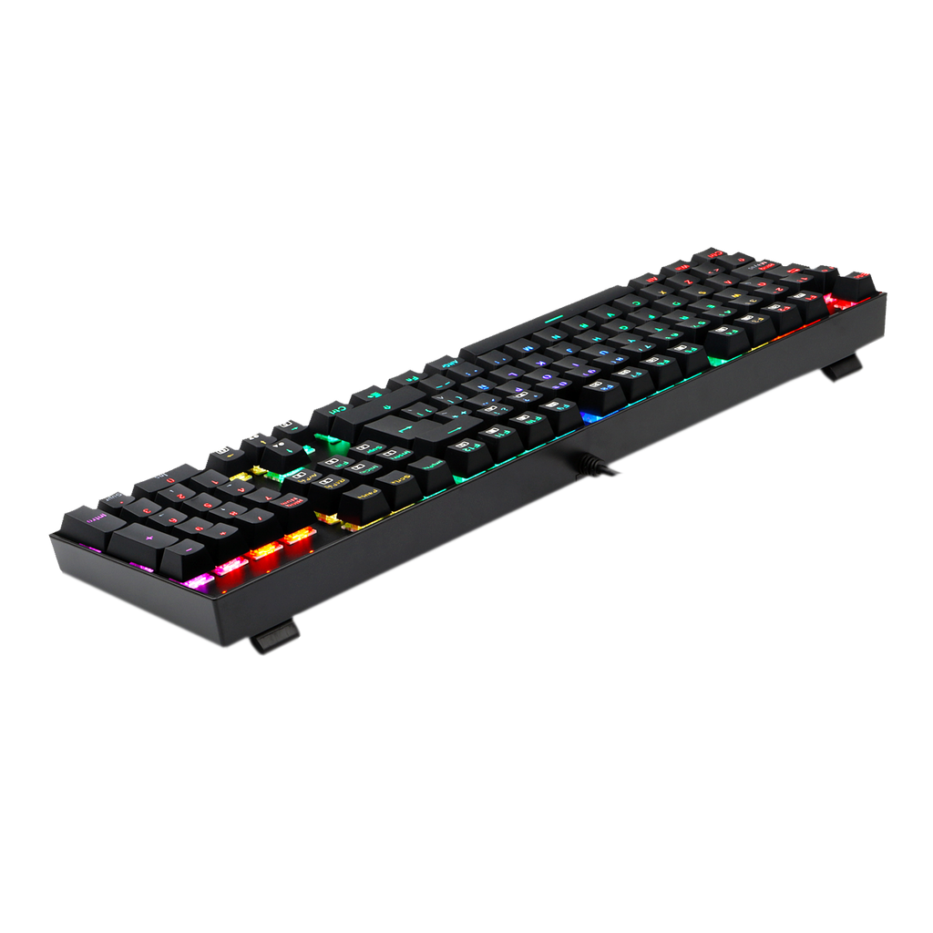 Teclado Redragon Mitra K551 Rgb Mecánico Español Switch Rojo