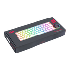 Teclado Redragon Dragonborn K630 Rgb Mecánico 60% Blanco Switch Azul