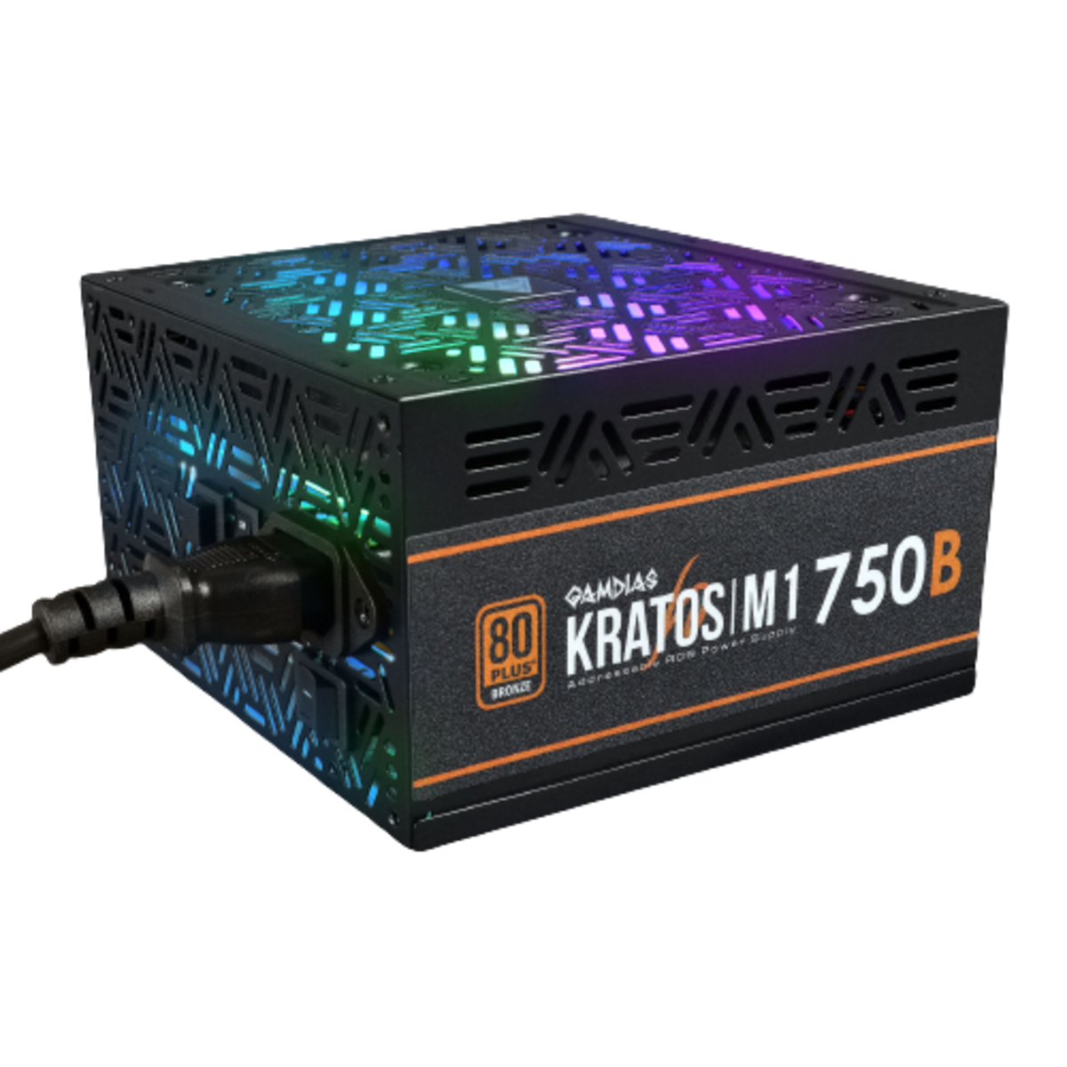 Fuente De Poder Gamdias Kratos M1-750B 750W 80 Plus Bronze No Modular