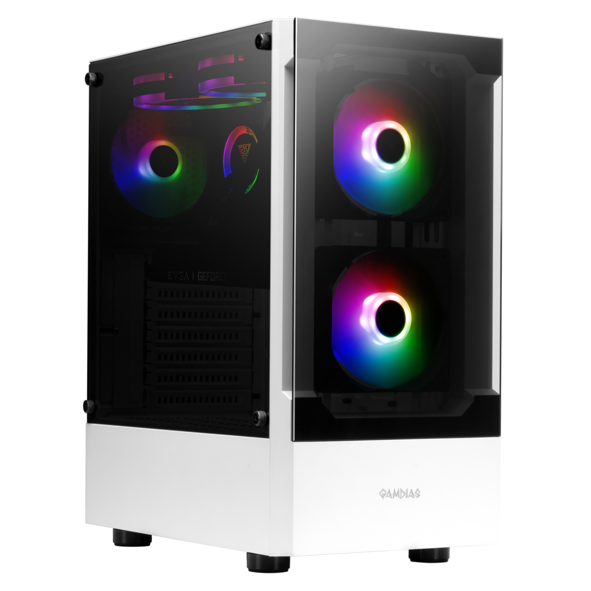 Case Gamdias Talos E3 WH Gaming ATX