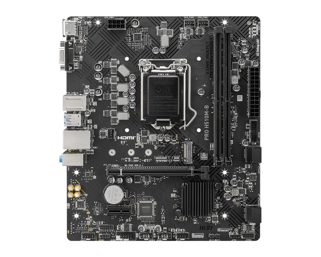 Targeta Madre Intel Msi Pro H510M-B Ddr4 Lga1200