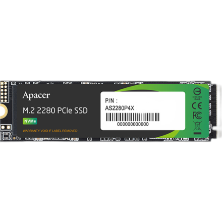 Disco Solido M.2 Apacer As2280P4X 256Gb Pcie Nvme Gen 3