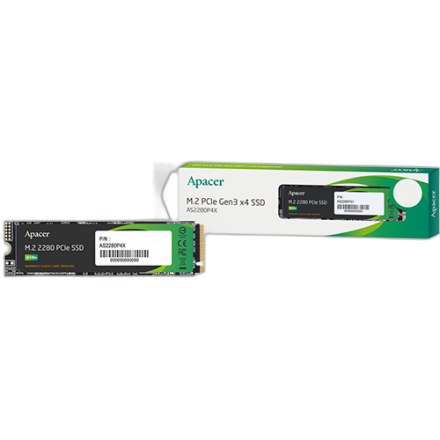 Disco Solido M.2 Apacer As2280P4X 256Gb Pcie Nvme Gen 3