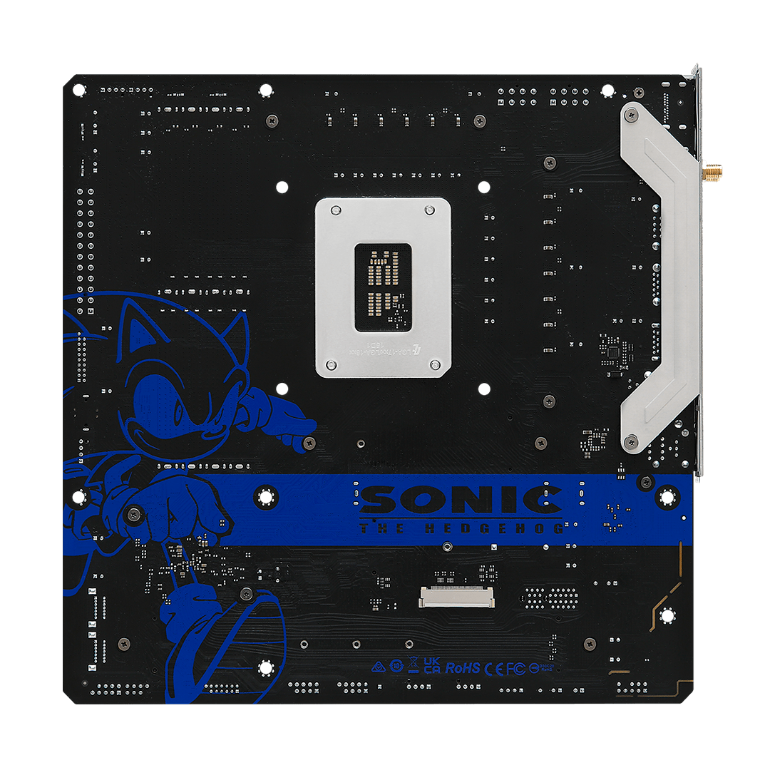 TARJETA MADRE INTEL ASROCK B760M PG SONIC WiFi  DDR5 7200+(OC)