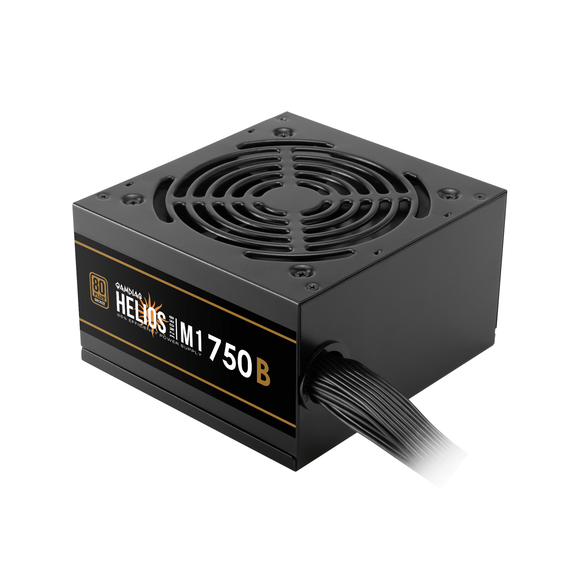 Fuente De Poder Gamdias Helios M1-750B 750W 80 Plus Bronce