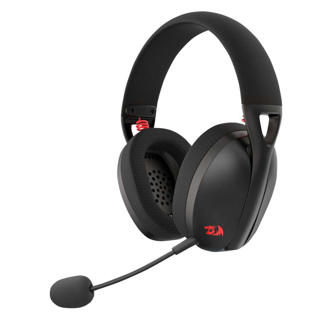 Audifono Redragon H848 Ire Pro, Inalambrico, Stereo, Negro