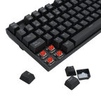 Teclado Redragon K669 Ziggs Mecánico  Rgb Switch Rojo español