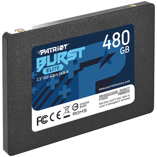 Disco Solido Patriot Burst Elite 480Gb 2,5" Sata Iii