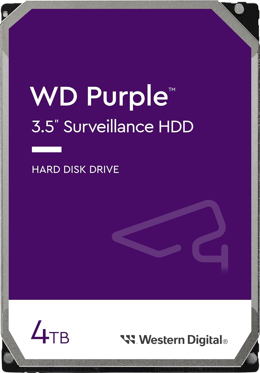 Disco Interno Wester Digital Wd43Purz 4Tb 3.5"  Sata Iii