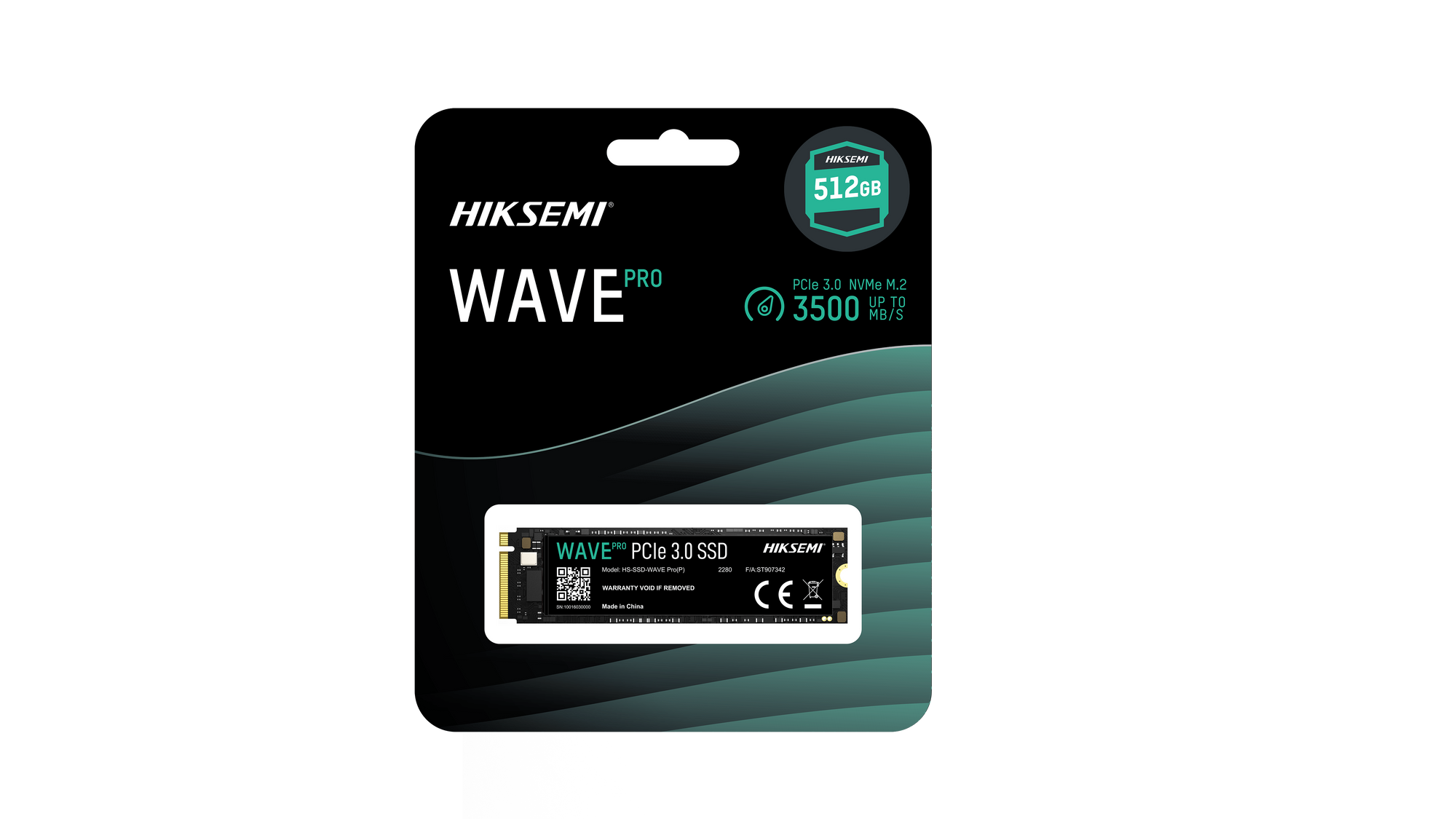 Disco Solido M.2 Hisemin Wave Pro 512Gb Pcie Nvme Gen 3