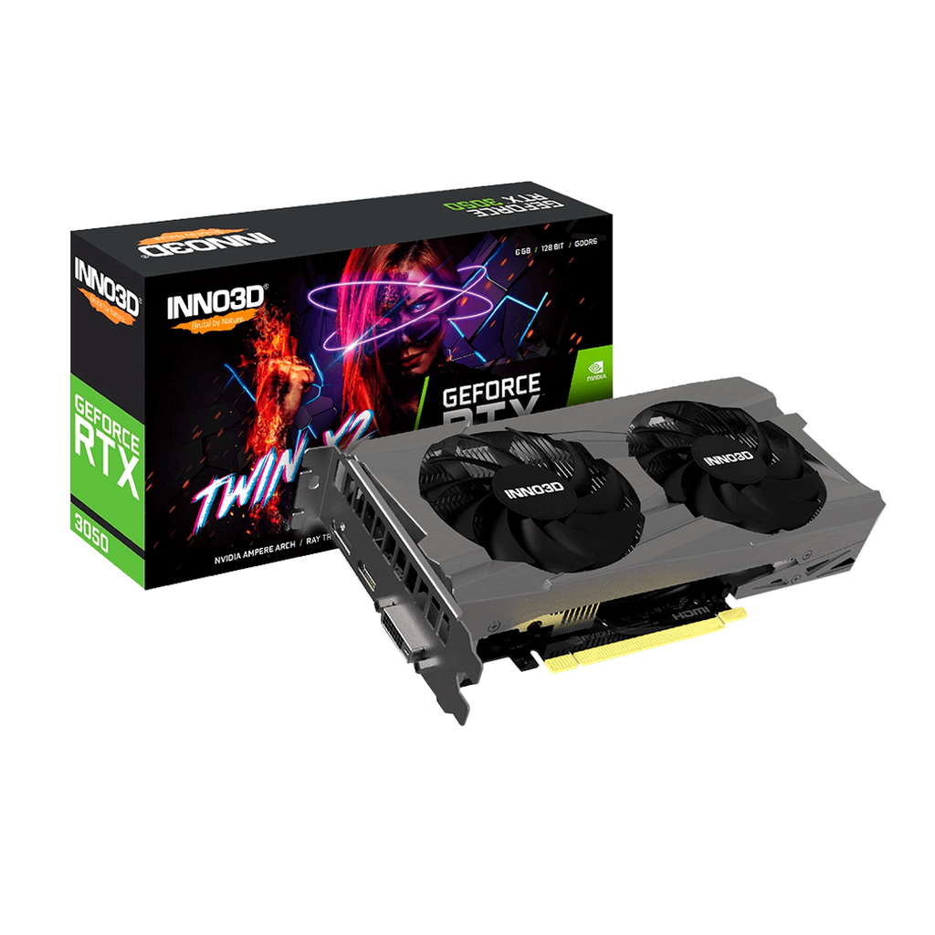 Tarjeta De Video Inno3D  Geforce Rtx 3050 6Gb Twin X2  Gddr6