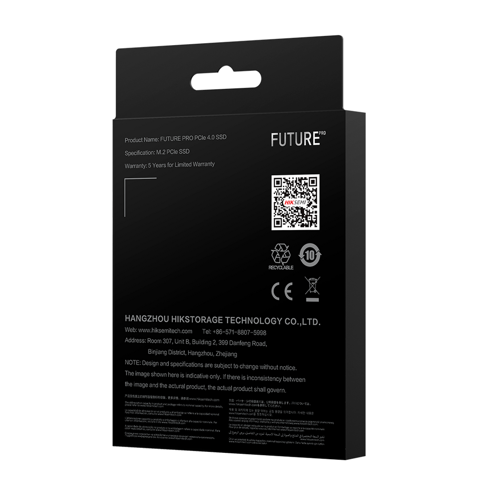 DISCO SOLIDO M.2 HIKSEMI HS-SSD-FUTURE PRO 2048G PCIe Gen 4 x 4, NVMe