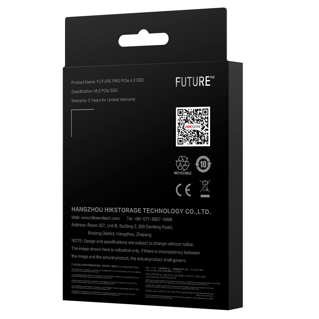 DISCO SOLIDO M.2 HIKSEMI HS-SSD-FUTURE Pro 4096G PCIe Gen 4 x 4, NVMe