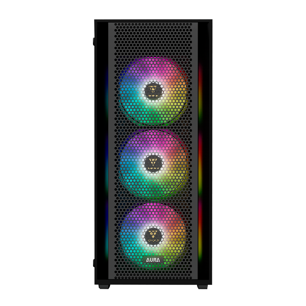 CASE GAMDIAS AURA GC2 Elite ARGB MID Tower, ATX.