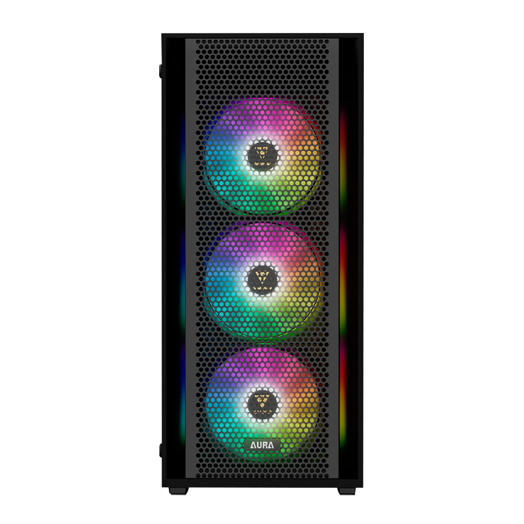 CASE GAMDIAS AURA GC2 Elite ARGB MID Tower, ATX.