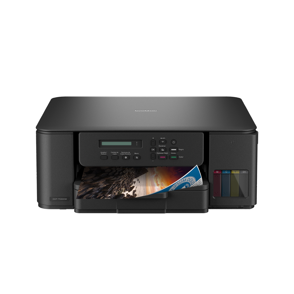 Impresora Tinta Brother DCPT530DW Multifuncional Wi-Fi Dúplex