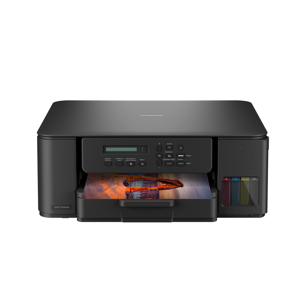 Impresora Tinta Brother DCPT530DW Multifuncional Wi-Fi Dúplex