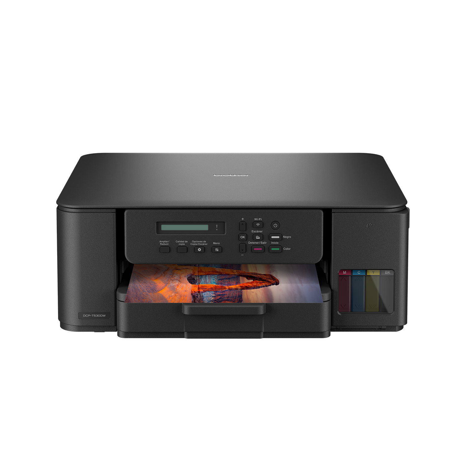 Impresora Tinta Brother DCPT530DW Multifuncional Wi-Fi Dúplex