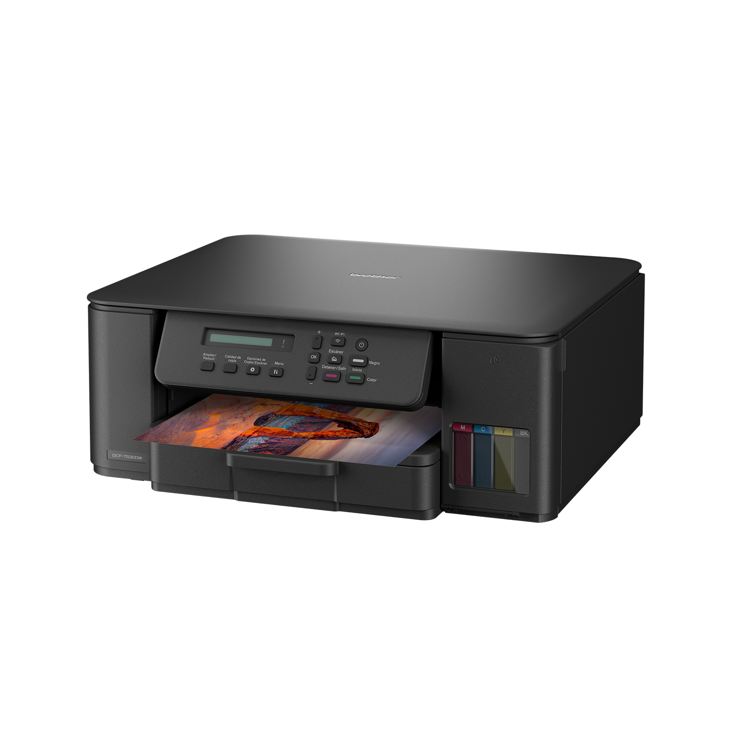 Impresora Tinta Brother DCPT530DW Multifuncional Wi-Fi Dúplex